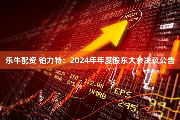 乐牛配资 铂力特：2024年年度股东大会决议公告